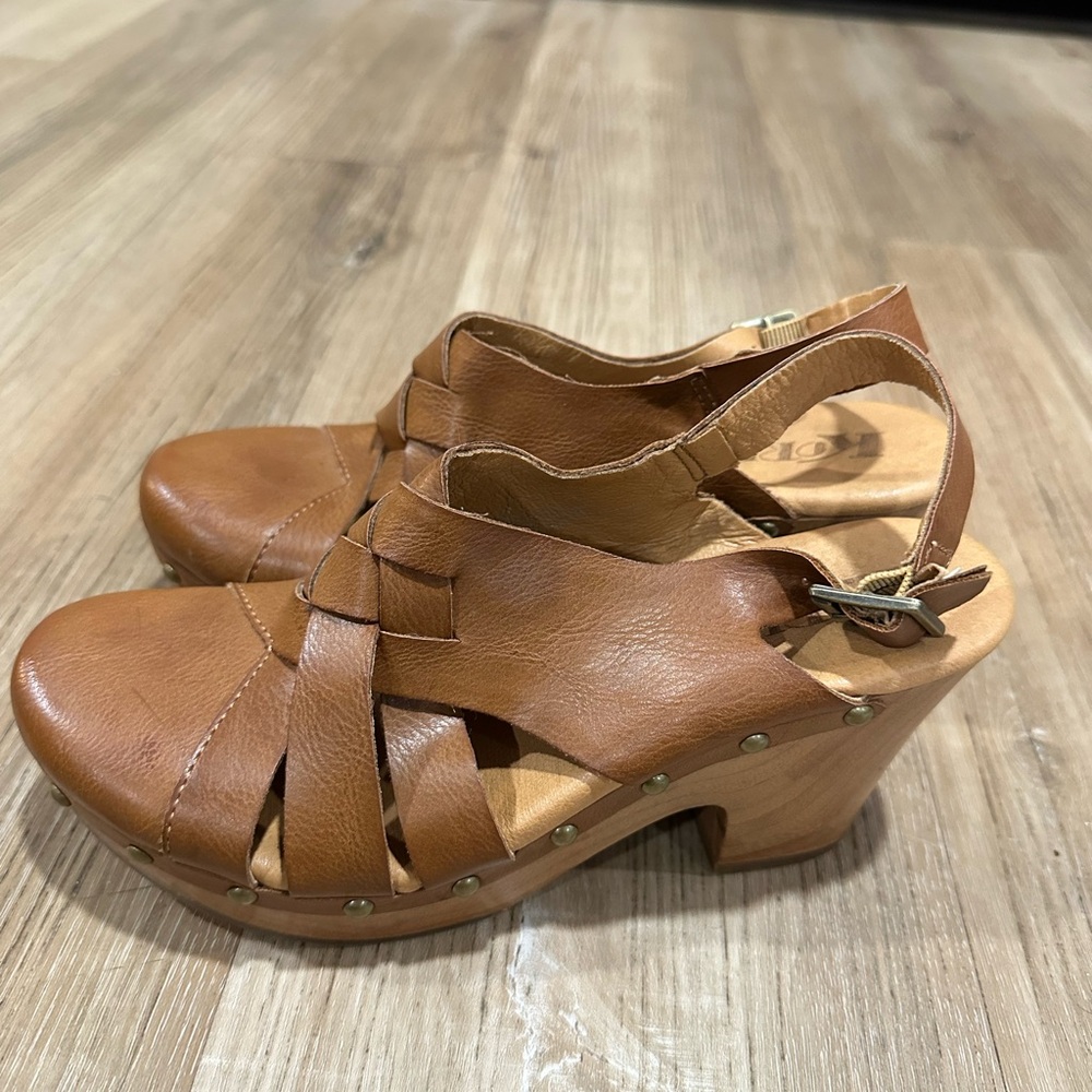 Kork ease Winnie  abbati clogs size 7 good condition